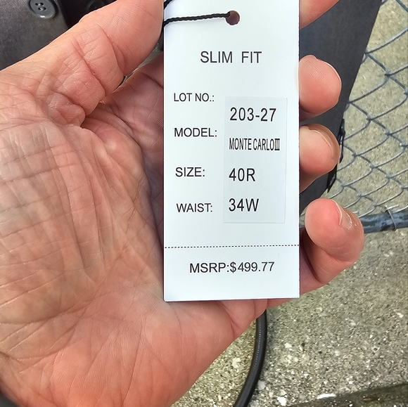 Retro Paris 3-piece suit, never worn - Picture 5 of 6